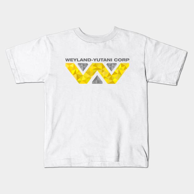 Weyland-Yutani Kids T-Shirt by visualangel